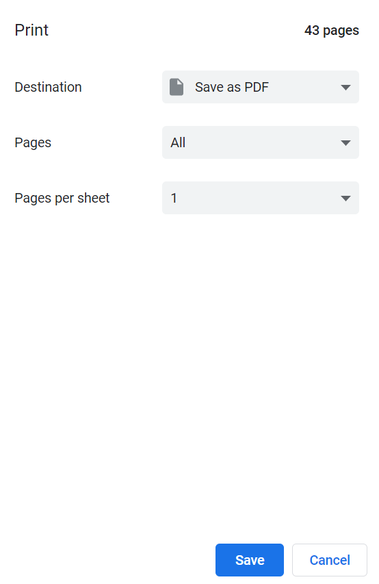 How to save DS160 form